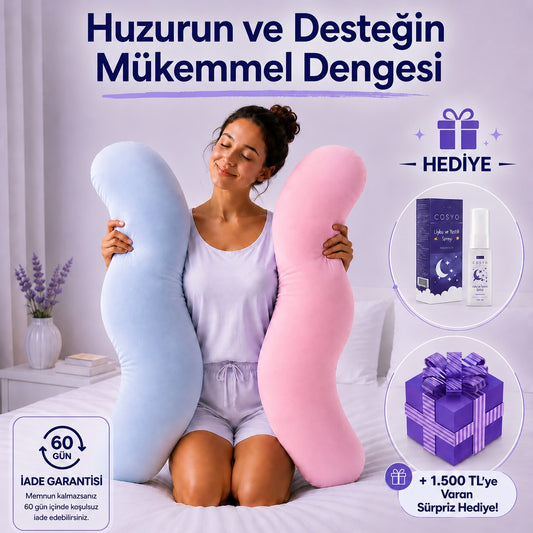 Cosyo™ Tam Destekli Vücut Yastığı
