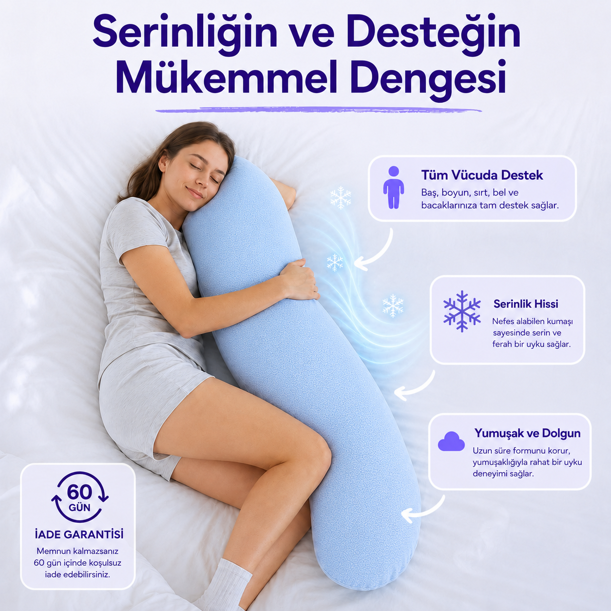Cosyo™ Serinletici Uyku Yastığı
